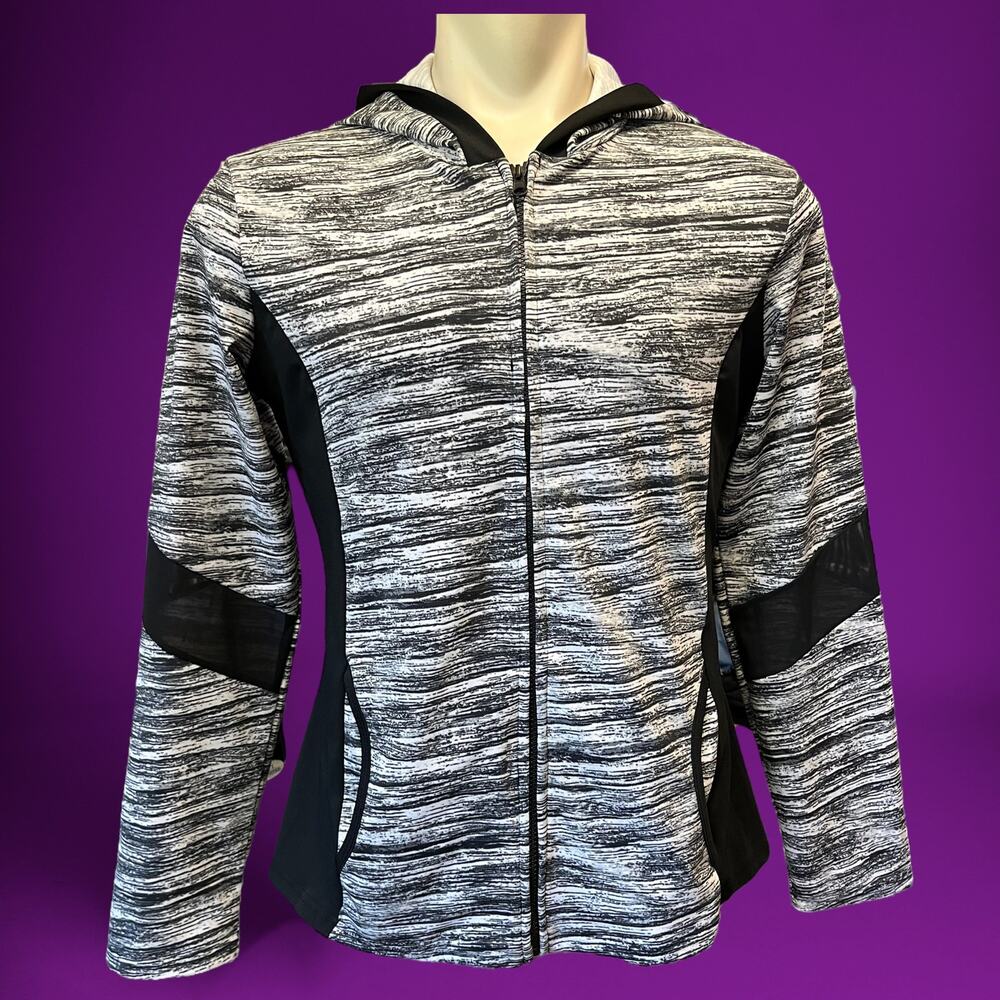 LA + Image Jacket Plus Size 1X Aerated Workout Performance Yoga Hiking Outdoors